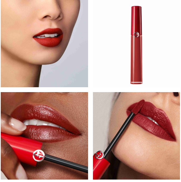 أحمر الشفاه السائل ليب مايسترو - Giorgio Armani 
Lip Maestro Matte Nature 
Liquid Lipstick Redwood