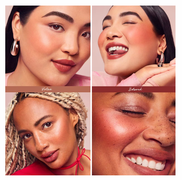 Set Mini Blush & Luminize Trio - Mini Rouge & Highlighter  - مجموعة ثلاثي ميني بلاش ولومينيز - ميني روج وهايلايتر صغير 