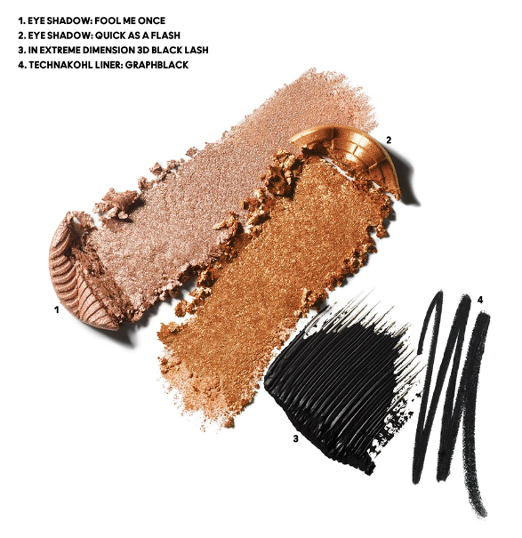 Hypnotizing Holiday Now You See Me Extra Dimension Eye Kit - Golden 