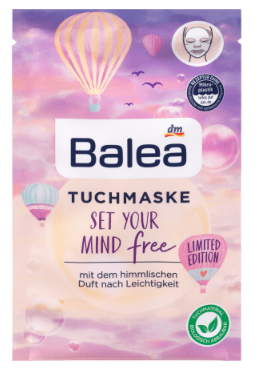 قناع وجه باليا - Balea Tuchmaske set your mind free