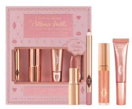 Charlotte Tilbury PILLOW TALK BEAUTIFYING LIP AND CHEEK SECRETS Gift Set سيت شارلوت تيلبوري