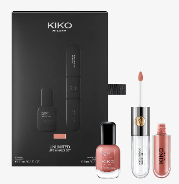 مجموعة احمر شفاه وطلاء اظافر انليميتد من كيكو ميلانو 
 UNLIMITED LIPS & NAILS SET - Make-up Set