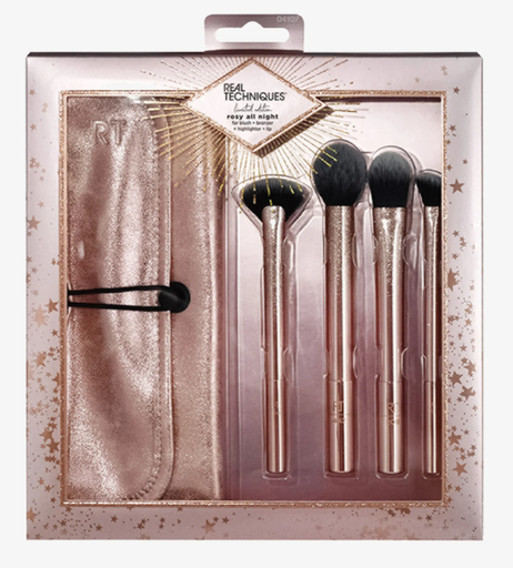 Real Techniques ROSY ALL NIGHT - Pinsel-Set
